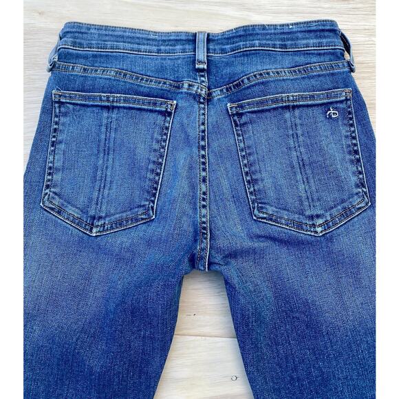 Rag & Bone New York Blue Ripped Jeans Size 25 - Picture 9 of 9